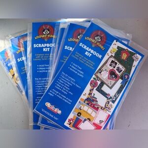3- Vintage Looney Tunes “School Time Fun” Scrapbook Kit